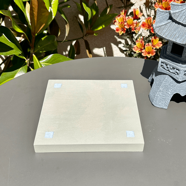 Jardin zen d'intérieur kokeshi "powder pink"