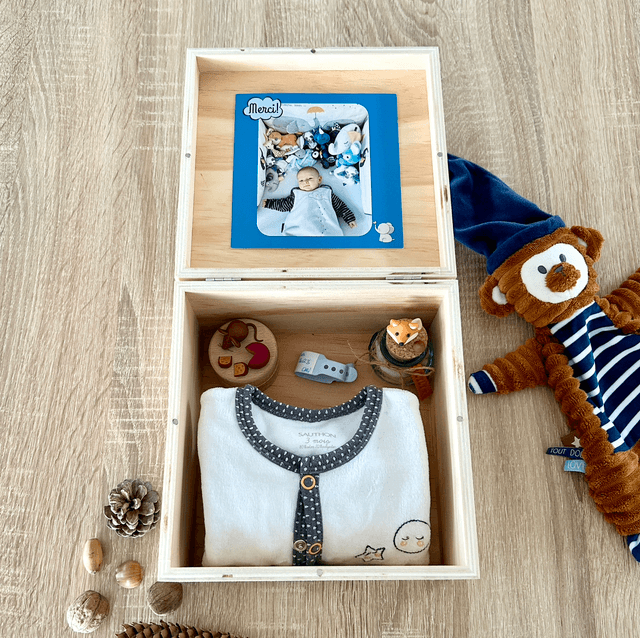 Boîte aux trésors écureuil personnalisable