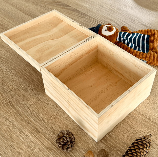 Boîte aux trésors écureuil personnalisable