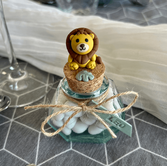 Pot à dragées Léo le Lion